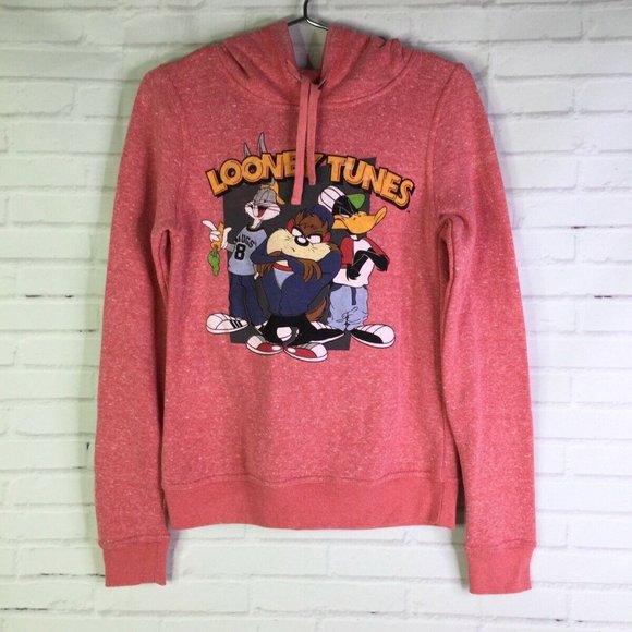 Bioworld Tops - Looney Tunes Bugs Daffy Taz Logo Pullover Hoodie